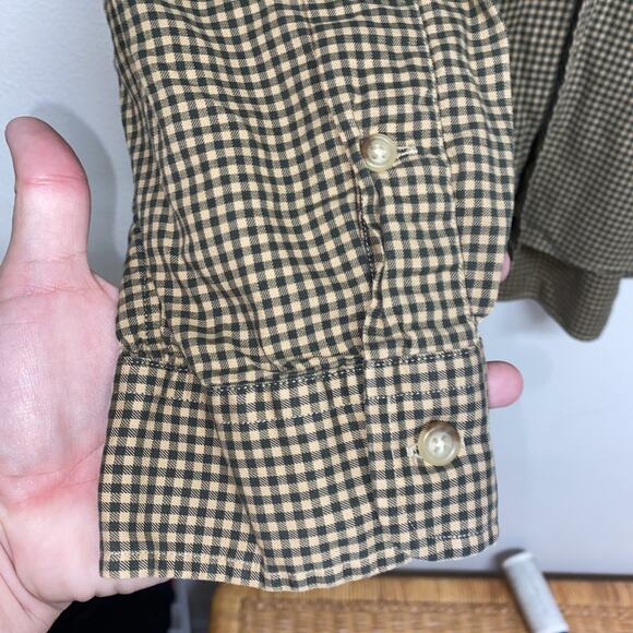 Vintage Ralph Lauren Shirt Mens XL Brown Plaid Classic Fit Button Down Preppy - Picture 2 of 7